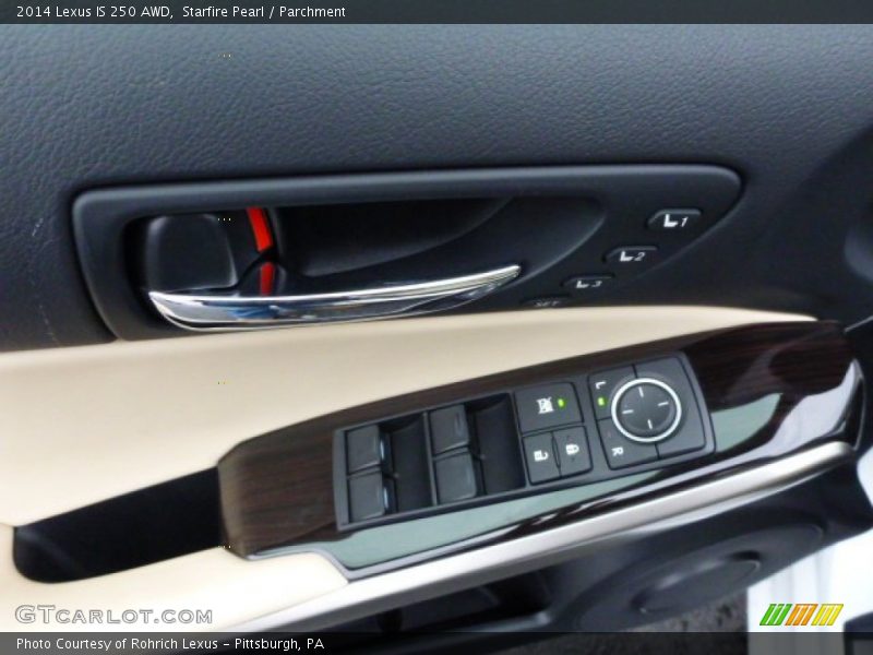 Starfire Pearl / Parchment 2014 Lexus IS 250 AWD