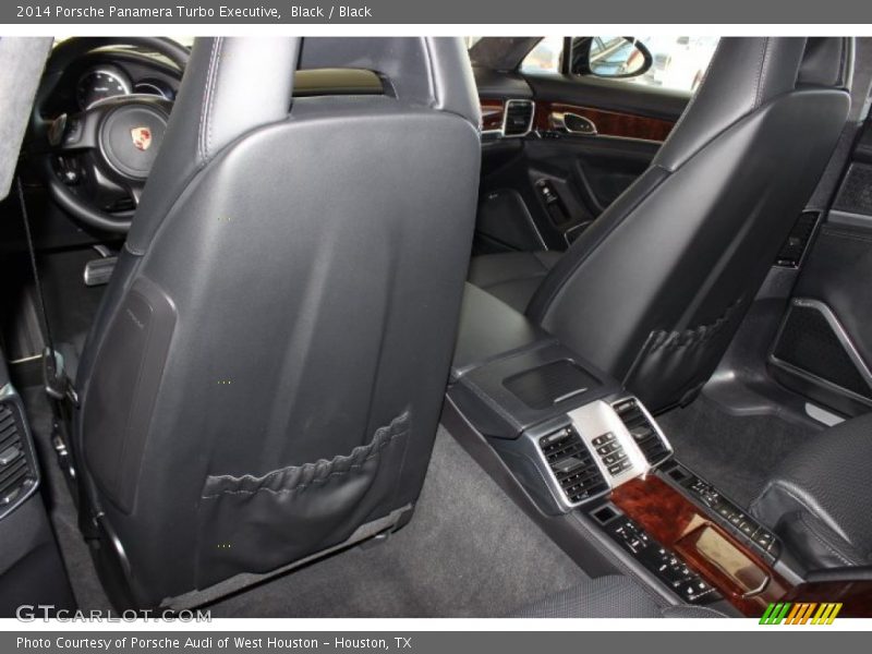 Rear Seat of 2014 Panamera Turbo Executive