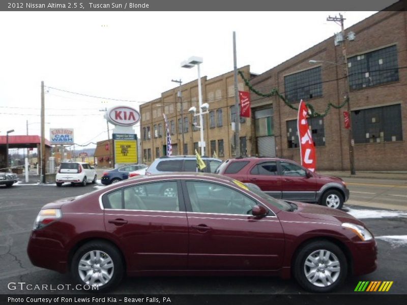 Tuscan Sun / Blonde 2012 Nissan Altima 2.5 S