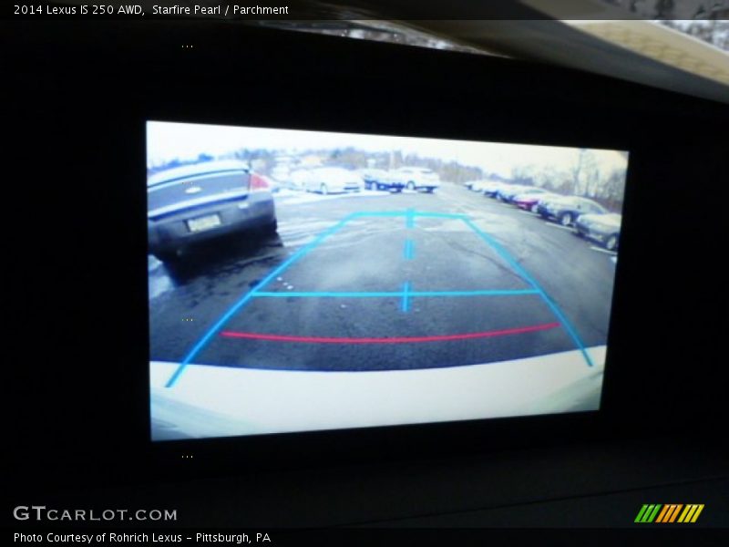 Starfire Pearl / Parchment 2014 Lexus IS 250 AWD