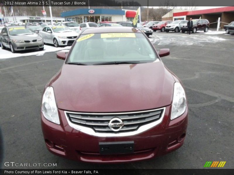 Tuscan Sun / Blonde 2012 Nissan Altima 2.5 S
