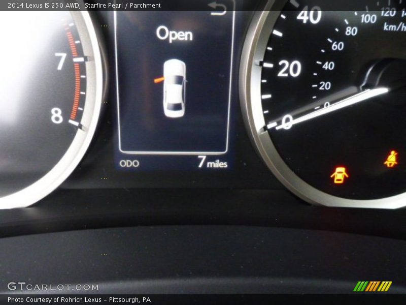 Starfire Pearl / Parchment 2014 Lexus IS 250 AWD