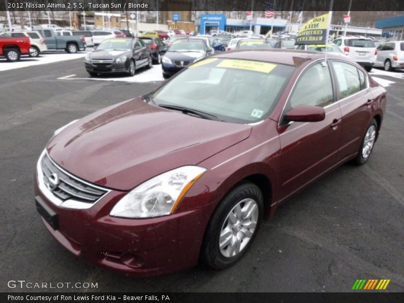 Tuscan Sun / Blonde 2012 Nissan Altima 2.5 S
