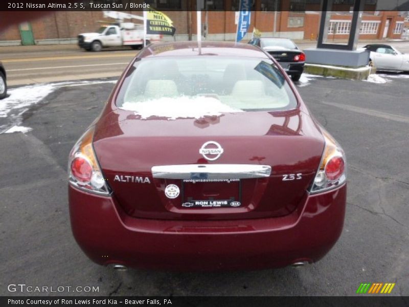 Tuscan Sun / Blonde 2012 Nissan Altima 2.5 S