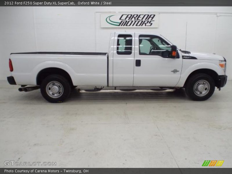 Oxford White / Steel 2012 Ford F250 Super Duty XL SuperCab
