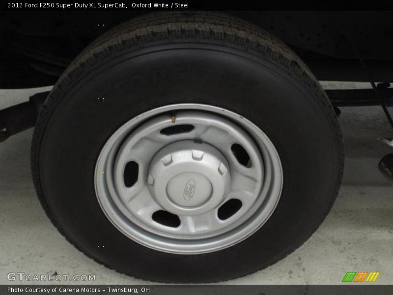 Oxford White / Steel 2012 Ford F250 Super Duty XL SuperCab