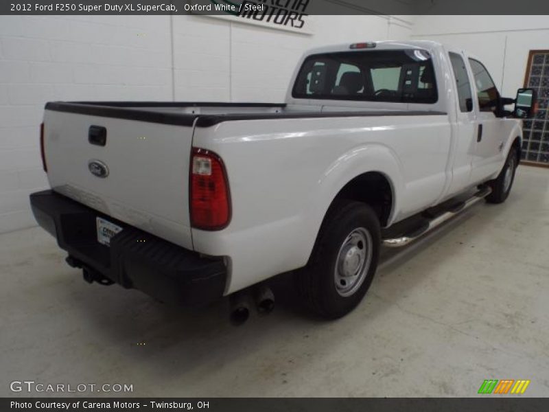 Oxford White / Steel 2012 Ford F250 Super Duty XL SuperCab