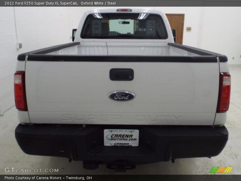 Oxford White / Steel 2012 Ford F250 Super Duty XL SuperCab