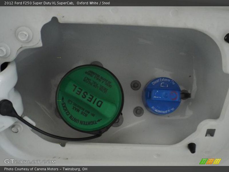 Oxford White / Steel 2012 Ford F250 Super Duty XL SuperCab
