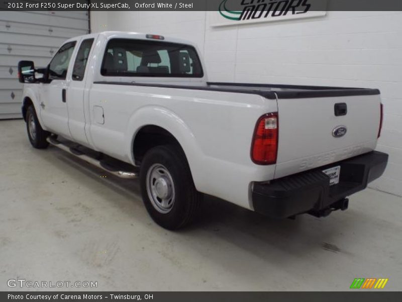 Oxford White / Steel 2012 Ford F250 Super Duty XL SuperCab