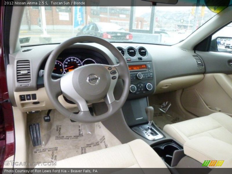 Tuscan Sun / Blonde 2012 Nissan Altima 2.5 S