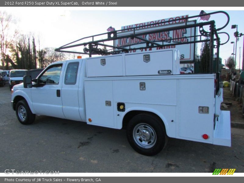 Oxford White / Steel 2012 Ford F250 Super Duty XL SuperCab
