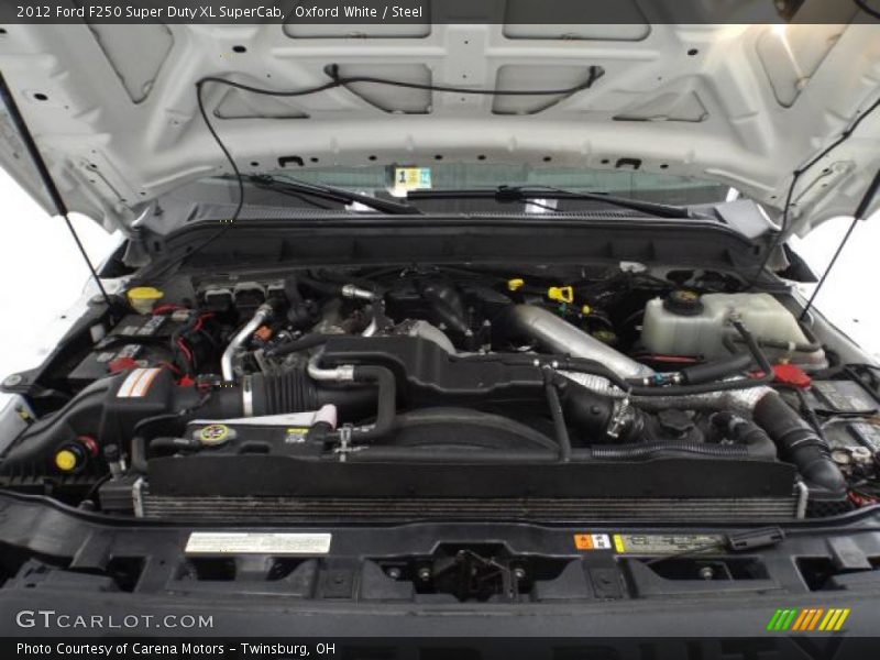 Oxford White / Steel 2012 Ford F250 Super Duty XL SuperCab