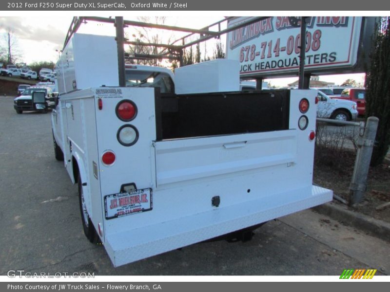 Oxford White / Steel 2012 Ford F250 Super Duty XL SuperCab