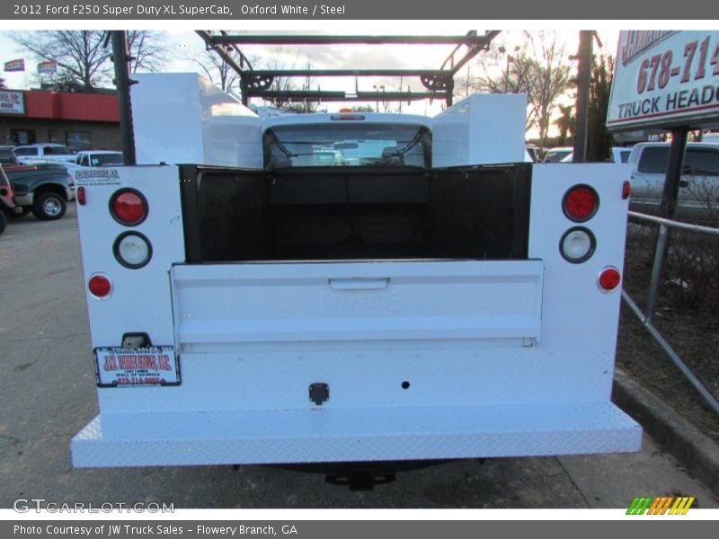 Oxford White / Steel 2012 Ford F250 Super Duty XL SuperCab