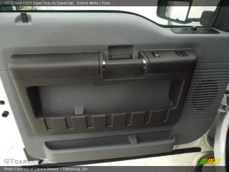 Oxford White / Steel 2012 Ford F250 Super Duty XL SuperCab