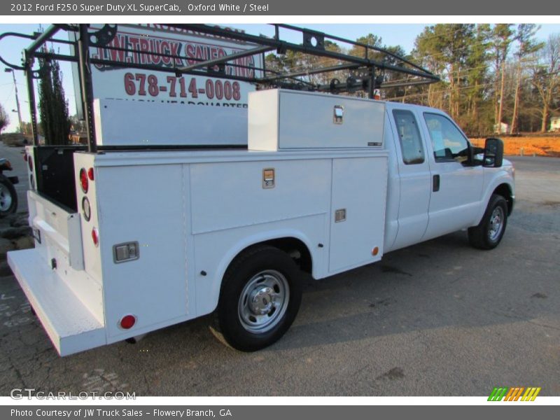 Oxford White / Steel 2012 Ford F250 Super Duty XL SuperCab