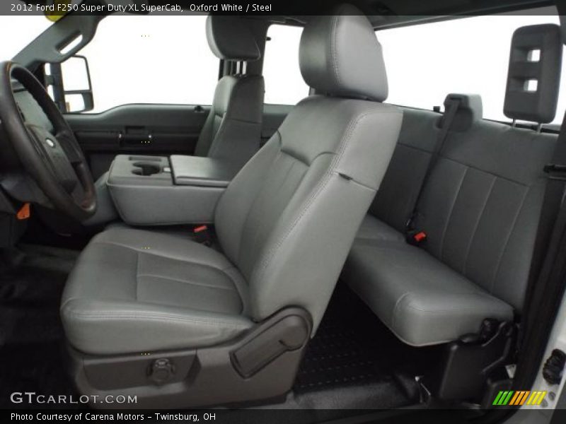 Oxford White / Steel 2012 Ford F250 Super Duty XL SuperCab
