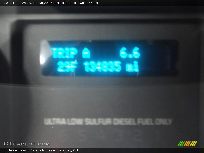 Oxford White / Steel 2012 Ford F250 Super Duty XL SuperCab