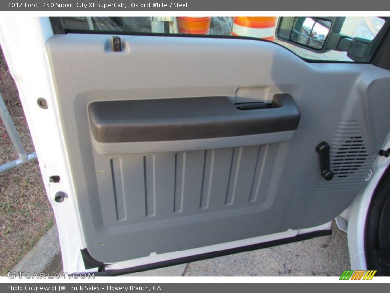 Oxford White / Steel 2012 Ford F250 Super Duty XL SuperCab