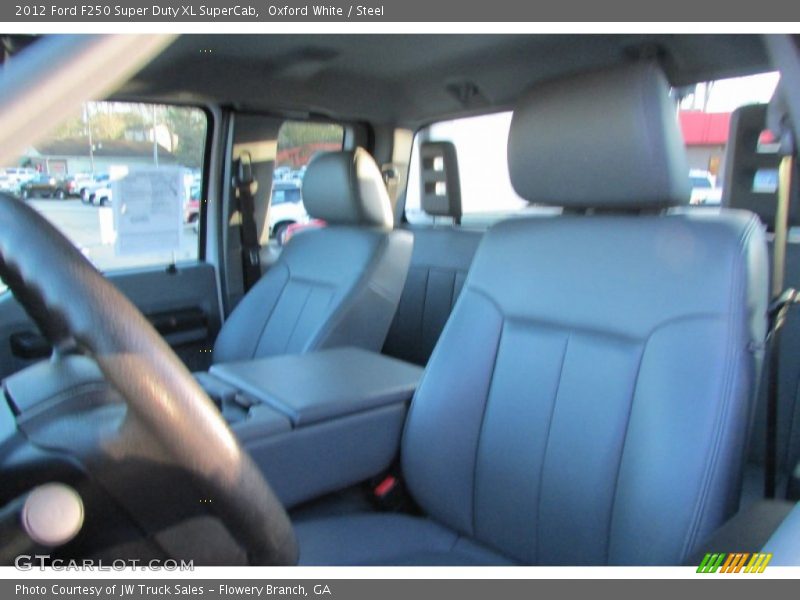 Oxford White / Steel 2012 Ford F250 Super Duty XL SuperCab