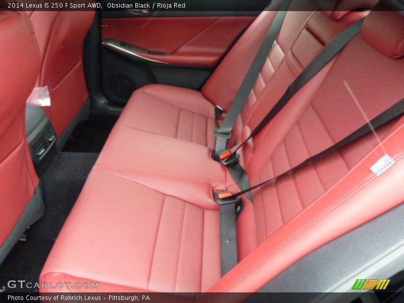 Obsidian Black / Rioja Red 2014 Lexus IS 250 F Sport AWD