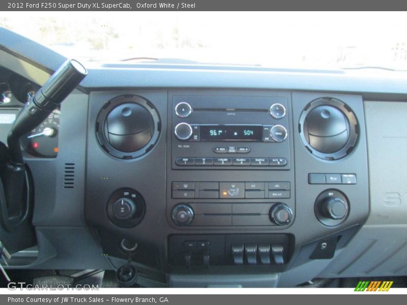 Controls of 2012 F250 Super Duty XL SuperCab