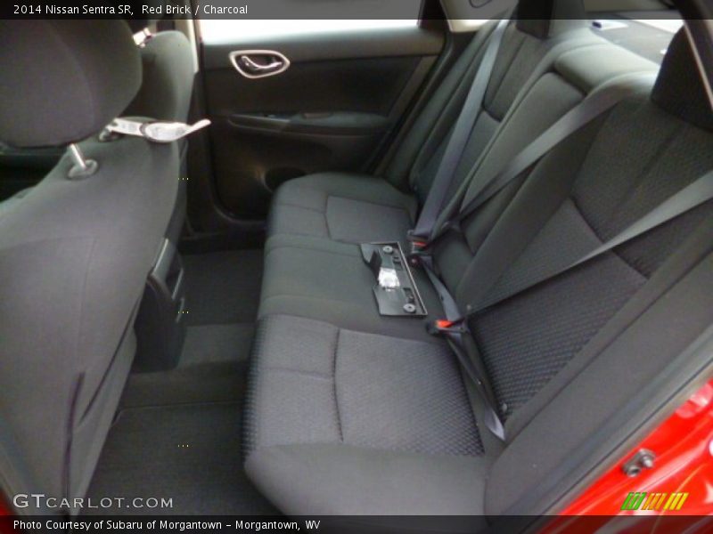 Red Brick / Charcoal 2014 Nissan Sentra SR