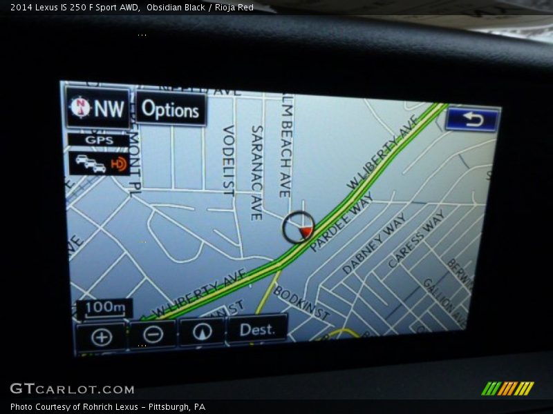 Obsidian Black / Rioja Red 2014 Lexus IS 250 F Sport AWD