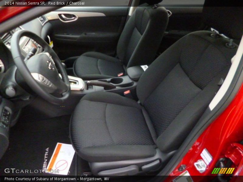 Red Brick / Charcoal 2014 Nissan Sentra SR
