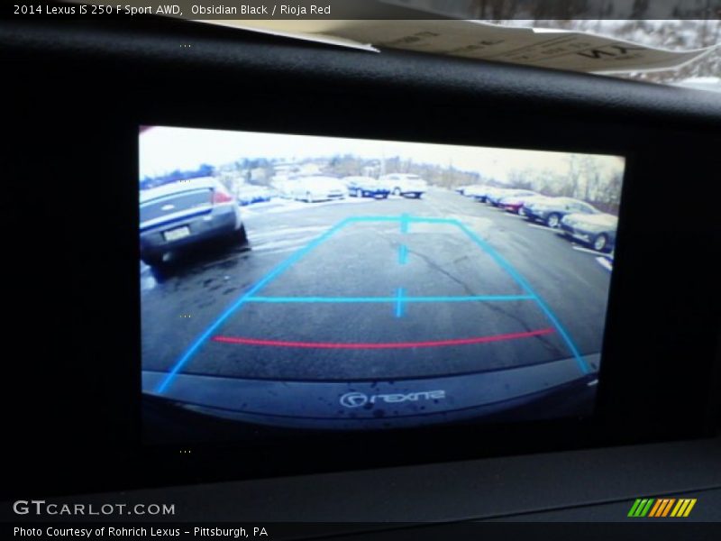 Obsidian Black / Rioja Red 2014 Lexus IS 250 F Sport AWD