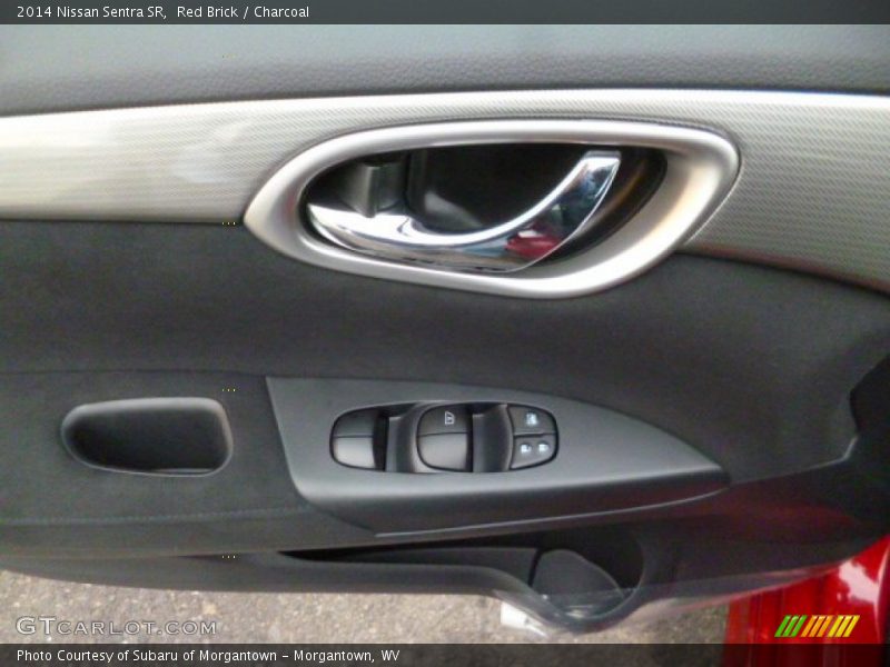 Red Brick / Charcoal 2014 Nissan Sentra SR