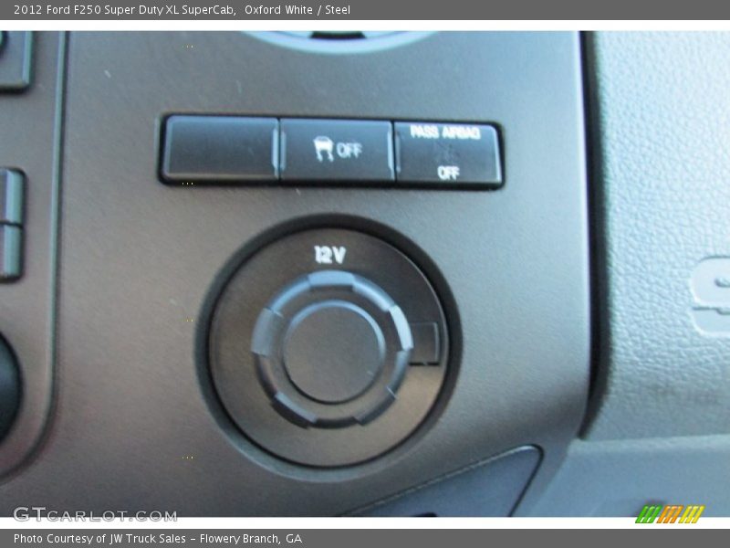 Oxford White / Steel 2012 Ford F250 Super Duty XL SuperCab