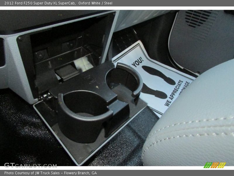 Oxford White / Steel 2012 Ford F250 Super Duty XL SuperCab