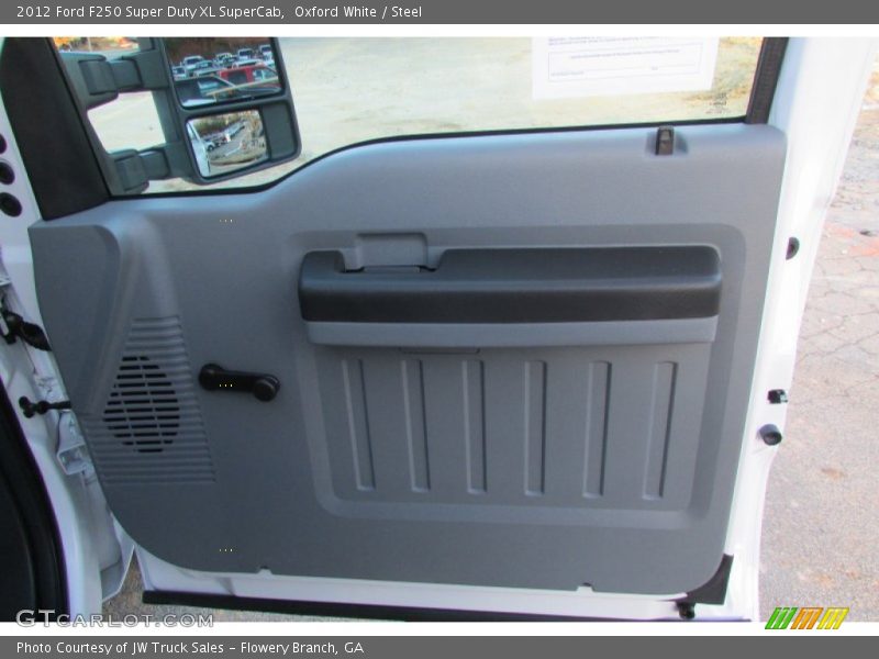 Oxford White / Steel 2012 Ford F250 Super Duty XL SuperCab