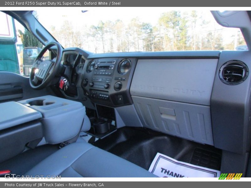 Oxford White / Steel 2012 Ford F250 Super Duty XL SuperCab