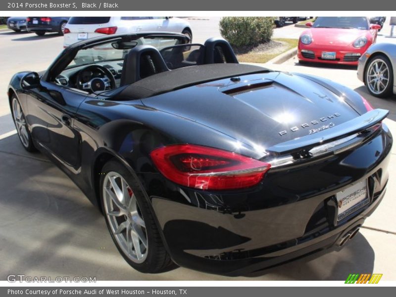 Black / Black 2014 Porsche Boxster S