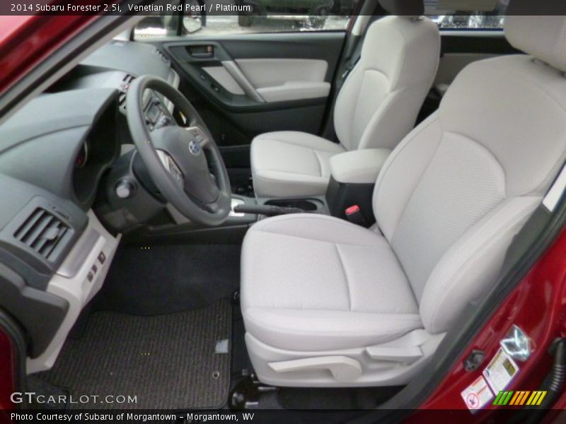 Venetian Red Pearl / Platinum 2014 Subaru Forester 2.5i