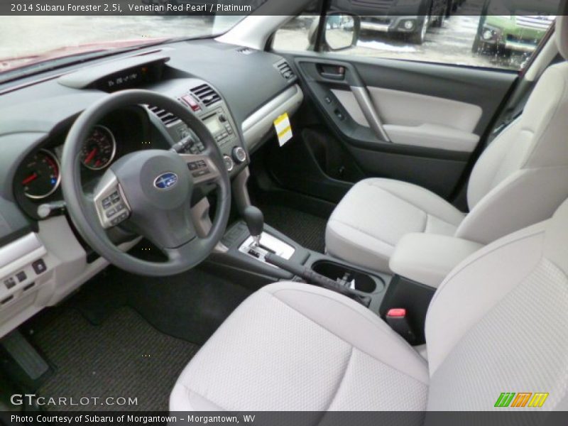 Venetian Red Pearl / Platinum 2014 Subaru Forester 2.5i
