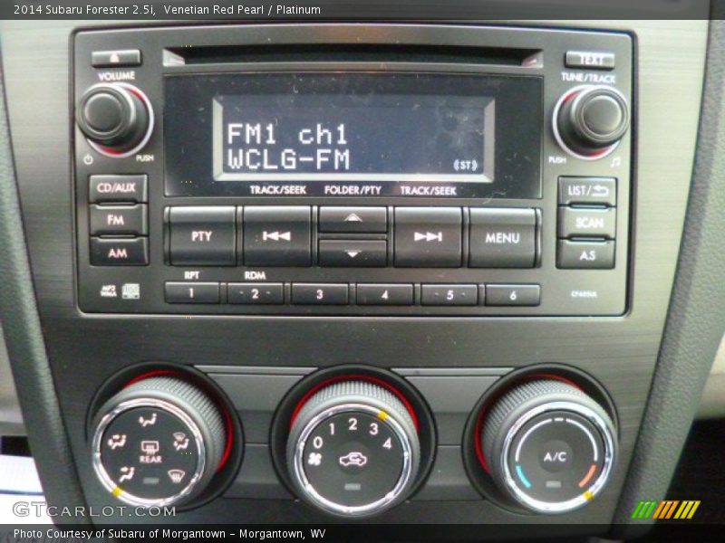 Venetian Red Pearl / Platinum 2014 Subaru Forester 2.5i