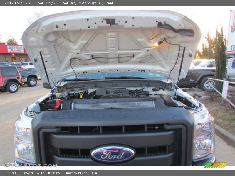 Oxford White / Steel 2012 Ford F250 Super Duty XL SuperCab