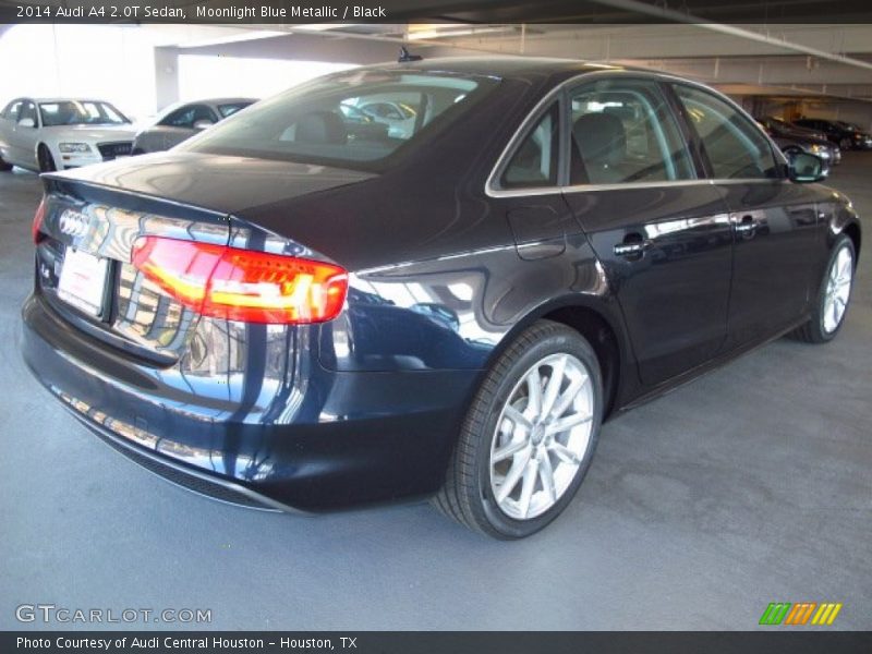 Moonlight Blue Metallic / Black 2014 Audi A4 2.0T Sedan