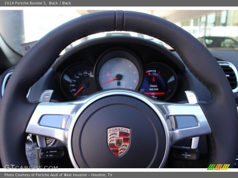 Black / Black 2014 Porsche Boxster S