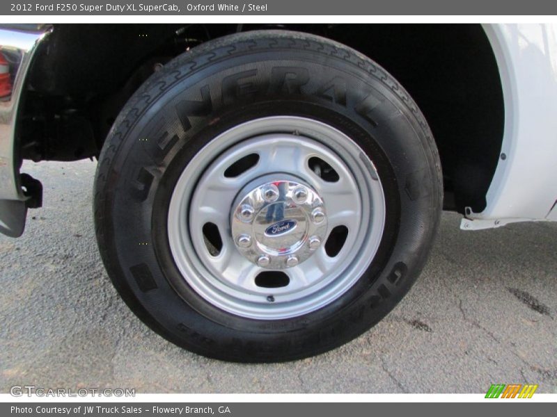 Oxford White / Steel 2012 Ford F250 Super Duty XL SuperCab