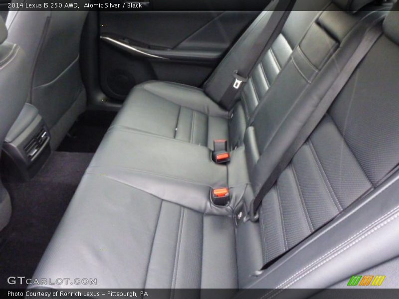 Rear Seat of 2014 IS 250 AWD