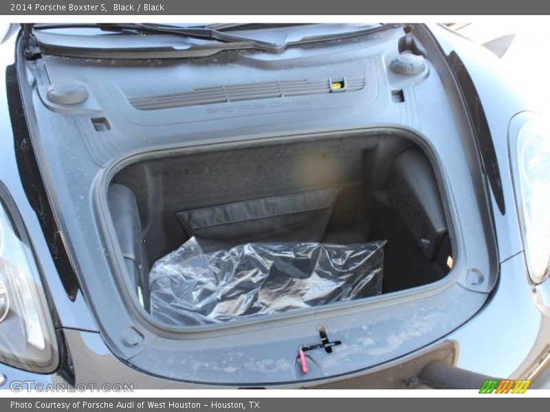  2014 Boxster S Trunk