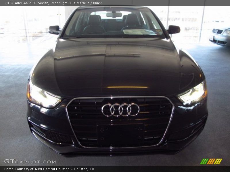 Moonlight Blue Metallic / Black 2014 Audi A4 2.0T Sedan