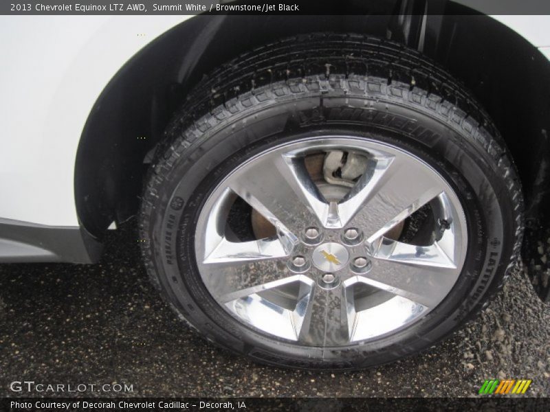 Summit White / Brownstone/Jet Black 2013 Chevrolet Equinox LTZ AWD