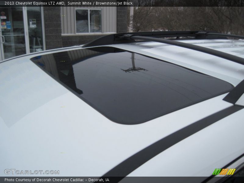 Summit White / Brownstone/Jet Black 2013 Chevrolet Equinox LTZ AWD