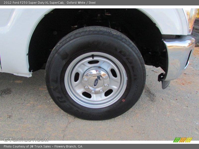 Oxford White / Steel 2012 Ford F250 Super Duty XL SuperCab